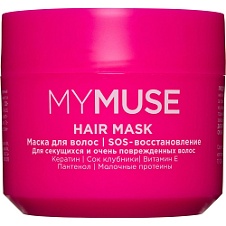 Маска для волос MYMUSE SOS-восстановление 300 мл 145024
