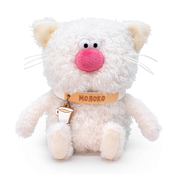 Мягкая игрушка Котёнок Молоко , 12см (CCat12-20)
