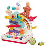 Развивающий игровой центр, лабиринт, ксилофон, сова-неваляшка, птичка, червячки, машинка 2096918