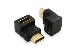 Переходник HDMI <--< HDMI СИГНАЛ угловой