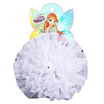 Бант для волос, ВИНКС, белый со звездами, 14 см     4665758