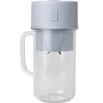 Блендер портативный Crusher juicer, голубой, USB