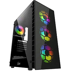 Корпус Powercase Mistral G4С ARGB чёрный (CMIG4C-A4)