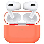 Силиконовый чехол ISA для AirPods Pro 2 Split Orange #9