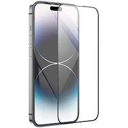 Противоударное стекло HOCO для iPhone 14 Pro Max, G1, черное