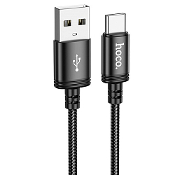 Кабель USB <--> Type-C 1.0м HOCO X89 Wind, черный