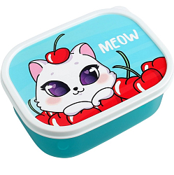 Ланч бокс прямоугольный Meow, 500 мл 4569111
