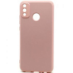 Силиконовый чехол Silicone Case NEW ERA для Honor 9X Lite светло розовый