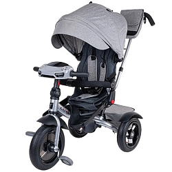 Велосипед 3-колесный TECH TEAM Luxury серый