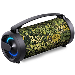 Колонка портативная SMARTBUY Relax чёрный, граффити