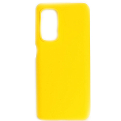 Силиконовый чехол XIVI для Xiaomi MI 10T, TPU Color, матовый, жёлтый