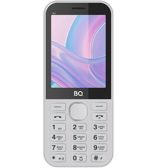 Телефон BQ 2843 Air Silver