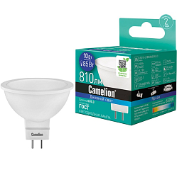 Лампа светодиодная CAMELION JCDR 10W/6500К/GU5,3