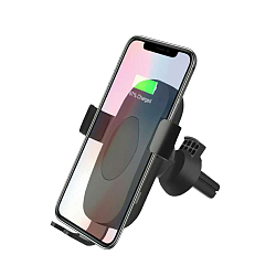 Автомобильный держатель Q68T с функцией беспроводного ЗУ