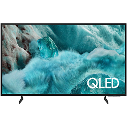 Телевизор Samsung QE50Q7FAAUXRU QLED, черный 50"