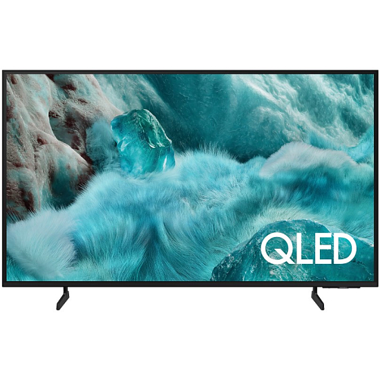Телевизор Samsung QE50Q7FAAUXRU QLED, черный 50"