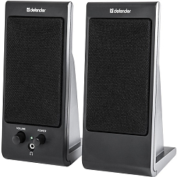 Колонки 2.0 DEFENDER SPK 170 BLACK USB (2*2Вт)