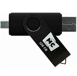 USB 128Gb MORE CHOICE МФ128а Black OTG (Type-C)