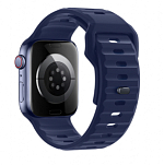 Силиконовый ремешок HOCO WA27 Flexible для APPLE Watch 42/44/45/49mm, синий