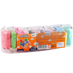 Воздушный пластилин,12 цветов 4825954