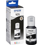 Чернила Epson 105BK C13T00Q140 черный (8000стр.) (140мл) для Epson L7160/7180