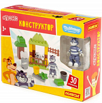 Конструктор "Макси" - "Простоквашино. Матроскин занимается домашними делами" 30 эл