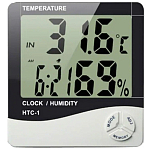 Термометр Гигрометр электронный НТС-2 комнатный настенный, настольный (10,3*9,6*2см)