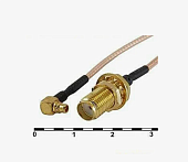 Антенный адаптер Kroks (пигтейл) IPEX4-SMA (female) кабель RG178 SMA RG178