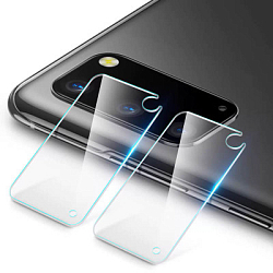 Противоударное стекло на камеру ZIBELINO для Samsung Galaxy S20