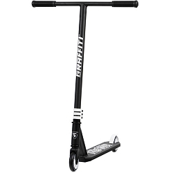 Самокат трюковой GRAFFITI Clever 24, колёса PU 100 мм, резьбовая компрессия, ABEC 9 Chrome, цвет чёрный