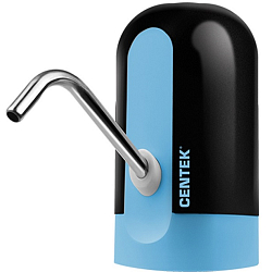Автоматическая помпа Centek CT-3000 черный 1.2л/мин 5Вт, 1 насос, Li 1200 мАч, USB зарядка, LED