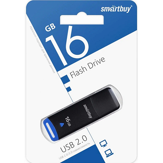 USB 16Gb Smart Buy Easy чёрный