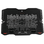 Подставка для ноутбука Digma D-NCP150-2 15.6"360x260x27мм 38дБ 2xUSB 2x 120ммFAN 650г металл/пластик черный