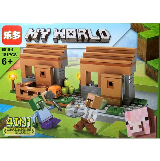 Конструктор My World средний 6019