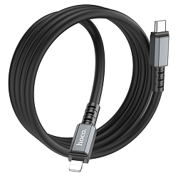 Кабель Lightning <--> Type-C  1.0м HOCO X85 Strength, чёрный