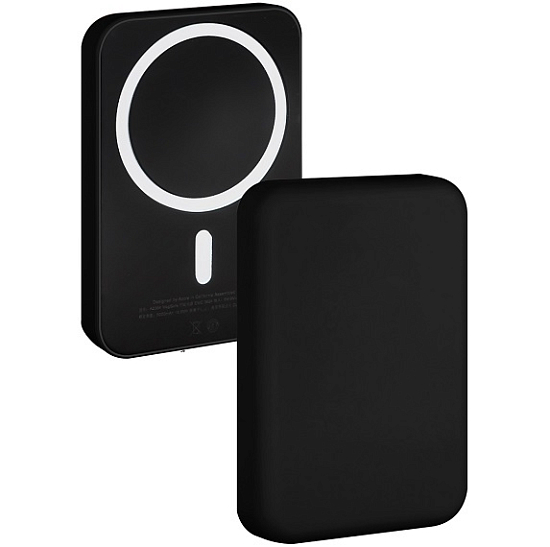 Внешний АКБ ISA Magsafe магнитное 5000mAh 5W черный