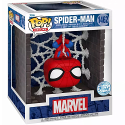 Фигурка Funko POP! Deluxe Bobble Marvel Spider-Man (Webbed) (Exc) (1462) 84425