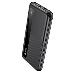 Внешний АКБ HOCO J75 Tresor (10000mAh) (MicroUSB/Type-C/2USB 2A/LED) черный