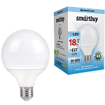 Лампа светодиодная SMARTBUY G45 18W/3000K/E27 (SBL-G45-18-40K-E27)