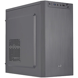 Корпус AEROCCOL Cs-108-S-BK-v1 (mATX, без БП, USB3.0 x1, USB2.0 x1, 8cm black fan x1)
