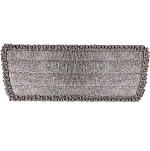 Насадки МОП для швабры липучка КОМПЛЕКТ 2шт, микрофибра, объемный ворс+кант, 41*14см, LAIMA, 609144