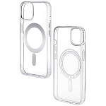 Силиконовый чехол Clear Case MagSafe для iPhone 12 (МИКС)