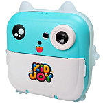 Детская камера c печатью фотографий Kid Joy, Q5 Blue, 200DPI, Bluetooth 5.1, поддержка приложения, RGB подсветка (Q5) русская инструкция