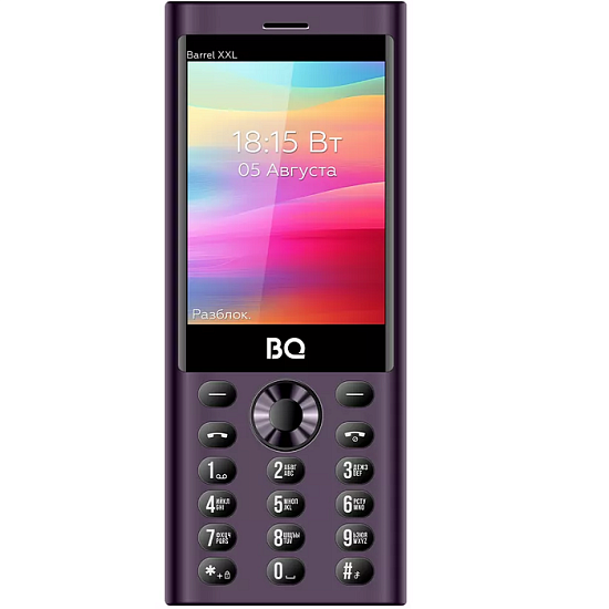 Телефон BQ 3598 Barrel XXL Purple+Black