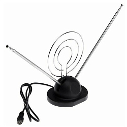 Антенна комнатная ЭФИР SE-280 ДМВ+МВ пассивная с кольцом