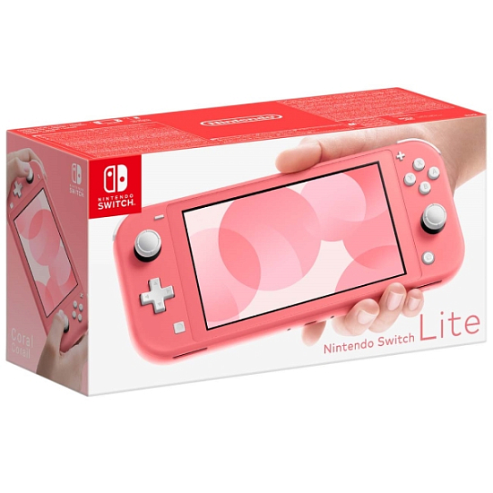 Игровая приставка NINTENDO Switch Lite коралловый