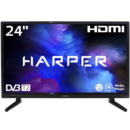 Телевизор HARPER 24R470T 23.5" (2017) черный