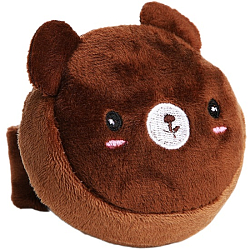 Кошелёк-браслет на молнии, цвет коричневый 9935775