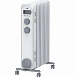 Масляный обогреватель WILLMARK WOR-2411 белый+серый (2500В.,11 секц.,3 режима.,защ. от опр.)