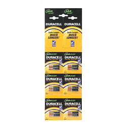 Элемент питания DURACELL LR06 BL-4*4 отрывной NEW (Simply)